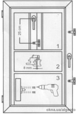 Противовзломный замок на окна и двери пластиковые и деревянные